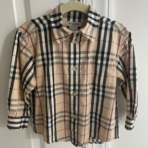 Burberry London Toddler Boy Button Down Shirt